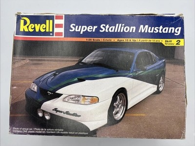 Revell, Super Stallion, Mustang, 1:25, Model Kit, 85-2571, 1994, Open Box