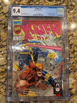 X-MEN #1 CGC 9.4 NEW SLAB - Wolverine 1991
