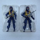 GI Joe Cobra Retaliation Figure Lot 2013 Dollar General Cobra Trooper x2