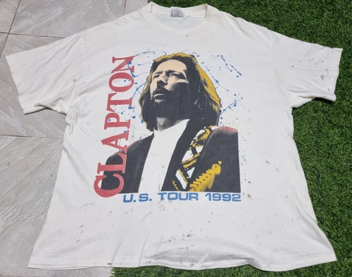 ERIC CLAPTON 1992 RARE CIVIC ARENA SHIRT TEARS IN HEAVEN SOLD OUT TOUR CLAPTON