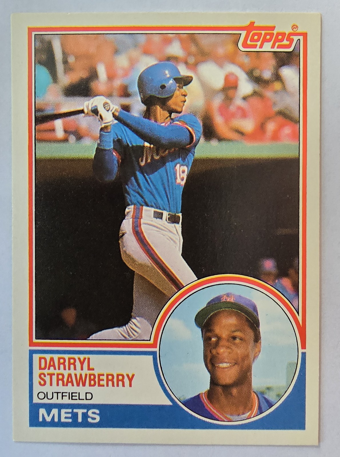 1983 Topps Traded Baseball #108T Darryl Strawberry RC NRMT-MT