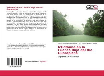 Ictiofauna en la Cuenca Baja del Rio Guarapiche | Azocar (u. a.) | Taschenbuch
