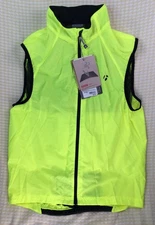 Bontrager Vest Race Windshell Men’s Size Medium Neon Green Lightweight