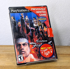 Virtua Fighter 4 PS2 (Sony PlayStation 2) Blockbuster Copy w Stickers