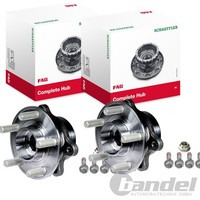 2X FAG RADLAGER-SATZ Vorne Hinten Passend FÜR Ford Galaxy S-MAX Ford USA Edge