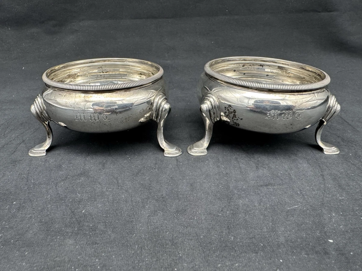 Tiffany & Co. Antique US Sterling Silver Salt Cellars for sale | eBay