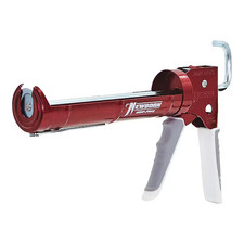 Newborn Dripless Manual Caulk Gun For 10 oz Cartridge, 10:1 Half Barrel Frame