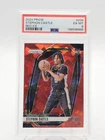 STEPHON CASTLE 2024-25 PRIZM BASKETBALL ROOKIE RED ICE #234 SPURS PSA 6 Q3195