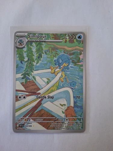 Pokemon Simipour 102/086 Art Black Bolt