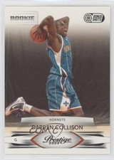 2009-10 Panini Prestige Rookie Bonus Shots Black 10/10 Darren Collison #171 1e5