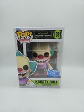 Funko Pop Krusty Doll The Simpsons Treehouse of Horror 1381 Clown Deko Figur Ovp