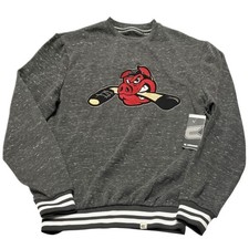 NEW Rockford Ice Hogs AHL Sweatshirt Hockey Mens Small Embroidered Colosseum NWT