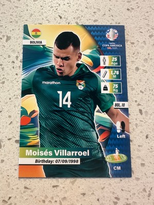 2024 Copa America Cards Moises Villarroel Flash Edition Bolivia