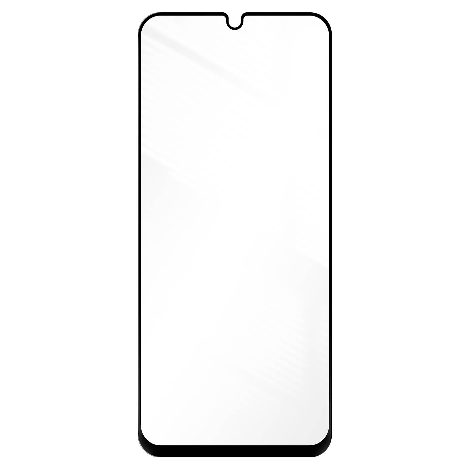 Verre trempé Galaxy A05s Avizar film plein écran pour voyage et sport