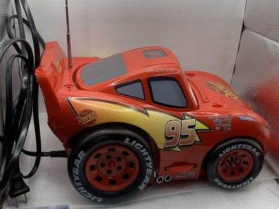 Rare Lightning McQueen Disney Cars CD/Radio Boombox Model C500B
