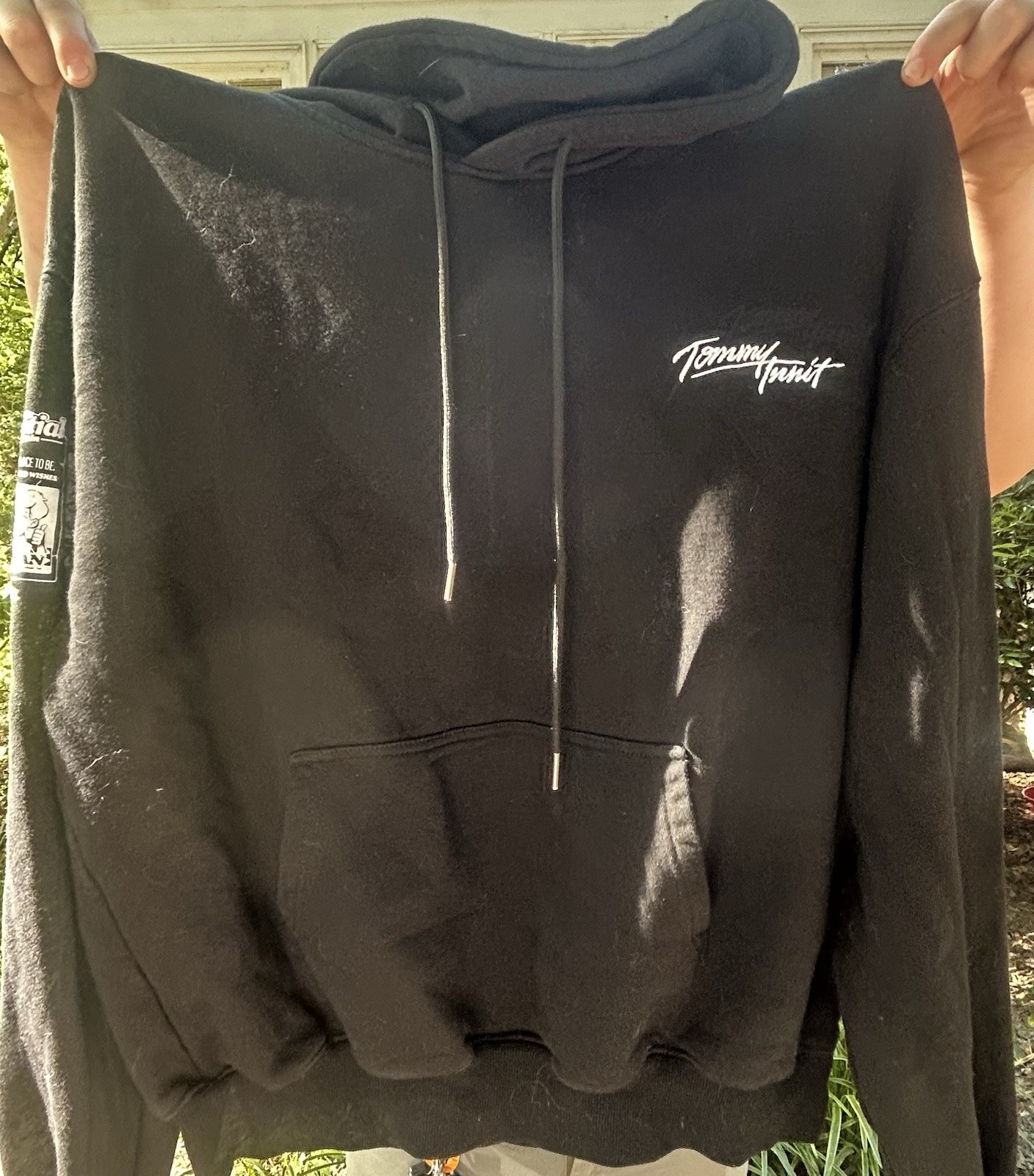 TommyInnit Pogchamp 2022 Mens Black Hoodie Official Merch/ Size L