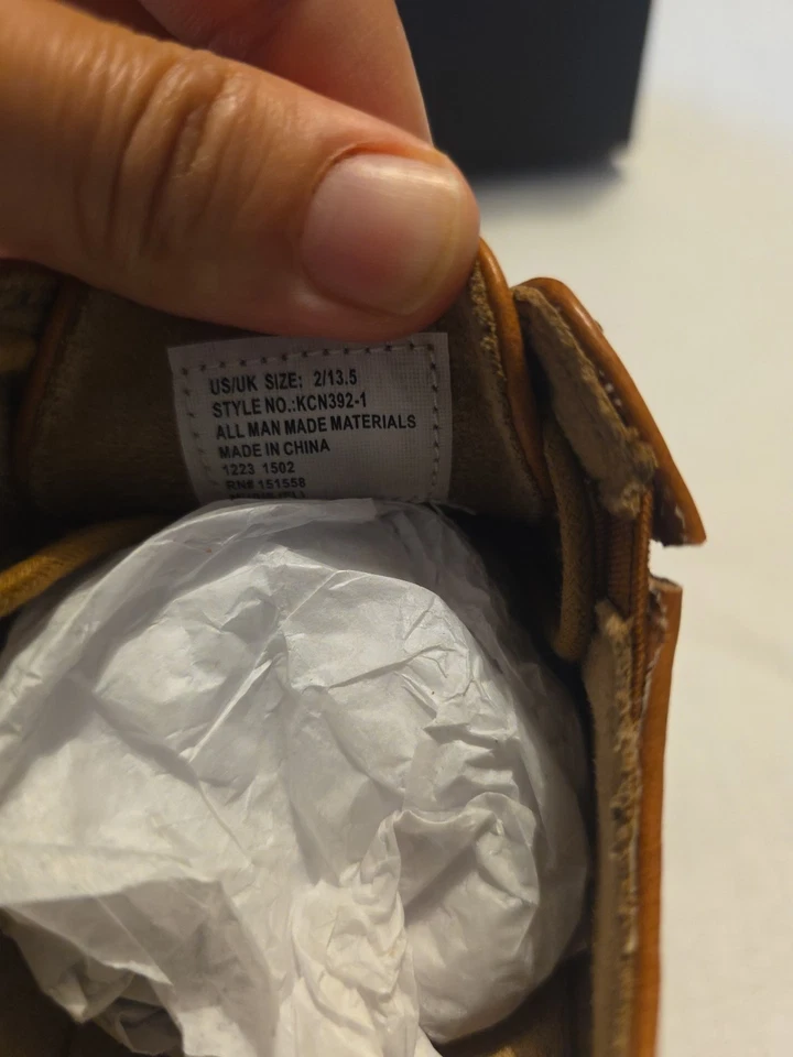 Kenneth Cole Reaction Kids Pace Zapatos Inteligentes - Entresuela de EVA - Suela de Goma, Talla 2 Foto 4 de 4