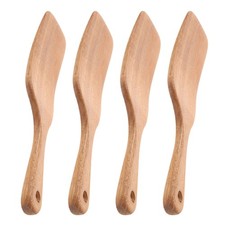 4Pcs Wood Mattress Lifter Tools Ergonomic Design Bed Sheet Tucking Tool Khaki