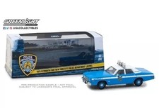 Greenlight Plymouth Fury Nypd New York Police Department Police 1975 1:43 86535