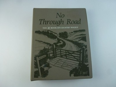 AA No Through Road Book of Country Walks Ring Binder Walking Guide UK Maps