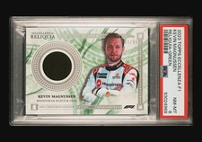 2023 TOPPS ECCELLENZA FORMULA 1 RELIQUIA KEVIN MAGNUSSEN RELIQUIA-GREEN PSA 8
