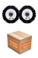Lautsprecher Boxen Vorne Alpine SXE-1725 FüR Mitsubishi Outlander CU0W Facelift