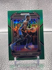 2023-24 Panini Prizm Draft Picks Omaha Biliew #23 Green Prizm