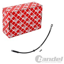 FEBI BREMSSCHLAUCH VORNE L/R passend für AUDI A1 SEAT ARONA IBIZA SKODA FABIA KA