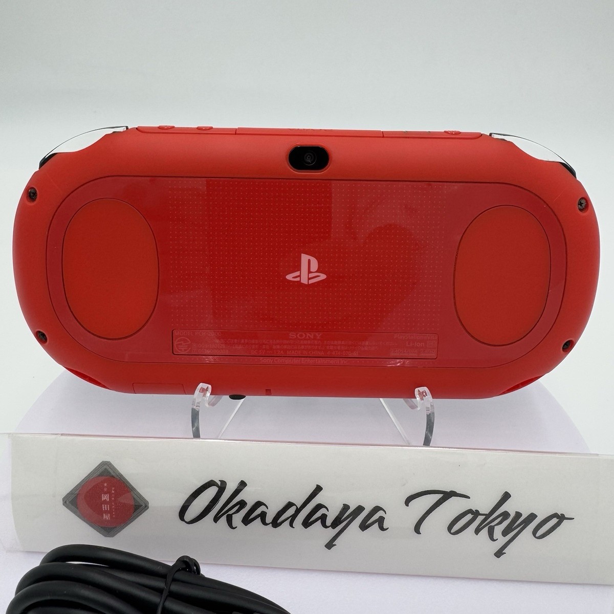 PS Vita PCH-2000 Red Black Super Value Pack Slim Console