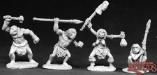 Reaper Dark Heaven Legends - Caveman Pack (4) - 02395 - metal