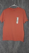 New Boys Wonder Nation T-Shirt Tee Size XL 14-16 Coral Short Sleeve - 1239