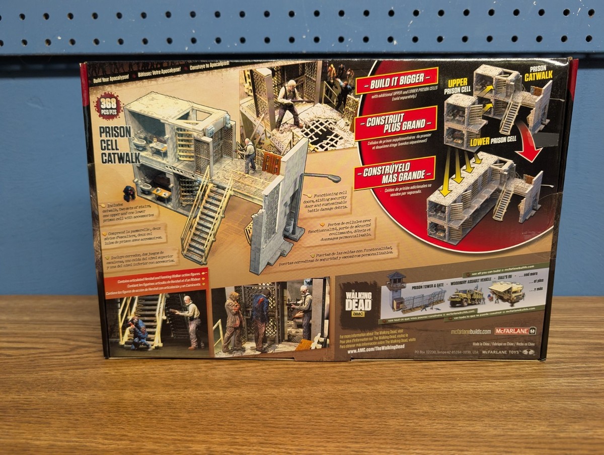 McFarlane Toys The Walking Dead Prison Catwalk Building Set - 368