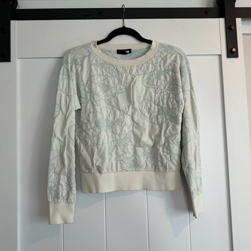 Maglione jacquard floreale CLUB MONACO taglia XS - Foto 3 di 7