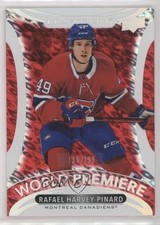 2021 Upper Deck Ovation World Premiere Red /199 Rafael Harvey-Pinard #WP-6 0p6