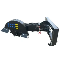 Skid Steer Stump Grinder Loader Piston Motor 20'' Diameter Attachment 14-25 GPM