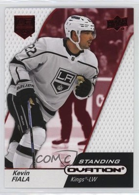 2023-24 Upper Deck Ovation Standing Ovation Red 70/100 Kevin Fiala #74 1jz3