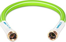 Short Garden Hose 2ft x 5/8,Water Hose for Hose Reel Faucet,Flexible Lightweight