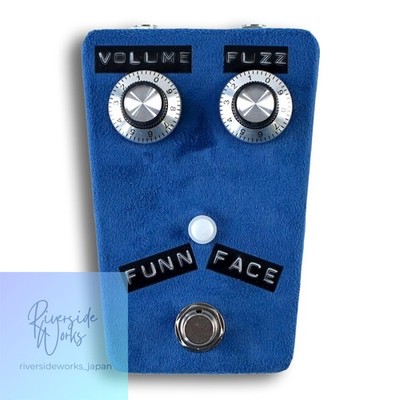 Shin's Music FUNN FACE FUZZ BL Blue Fuzz Effektpedal für Gitarre