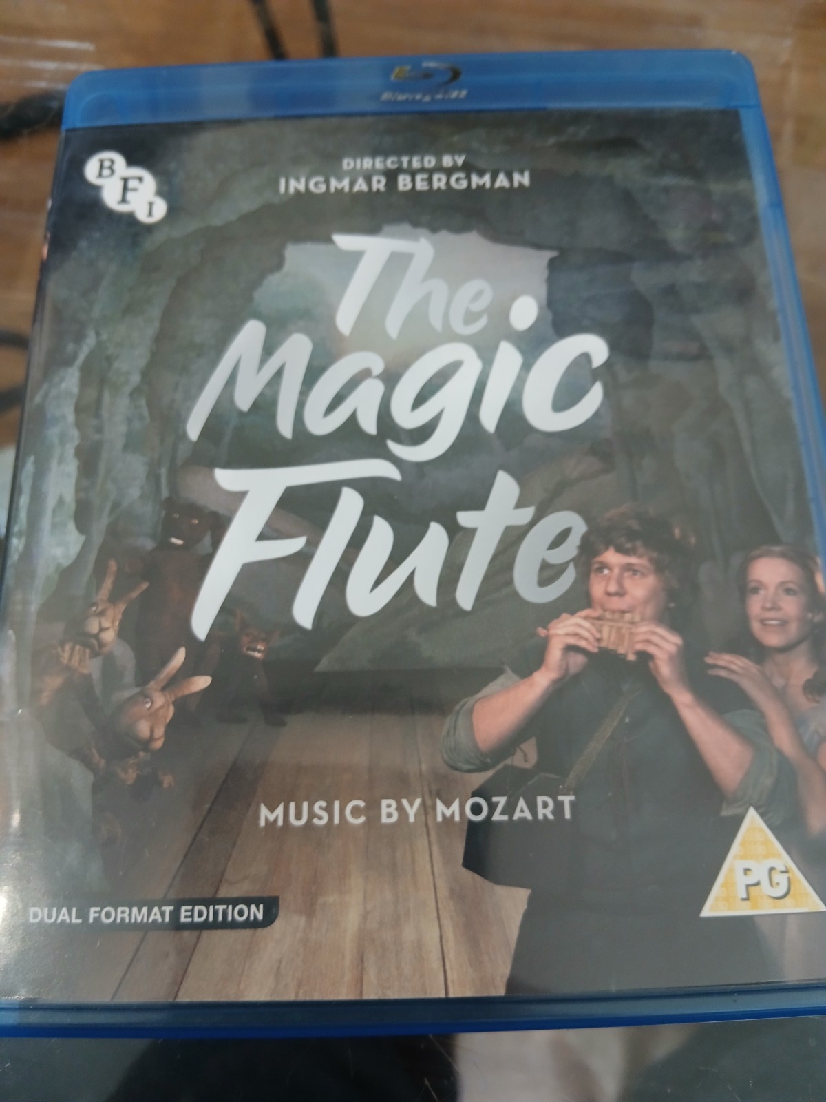 The Magic Flute (Blu-ray + DVD) BFI, Ingmar Bergman + Booklet VGC FREE UK POST