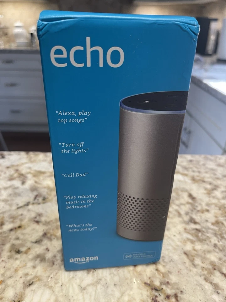 Amazon Echo 2. Generation Wireless Smart Assistant Lautsprecher - Grau