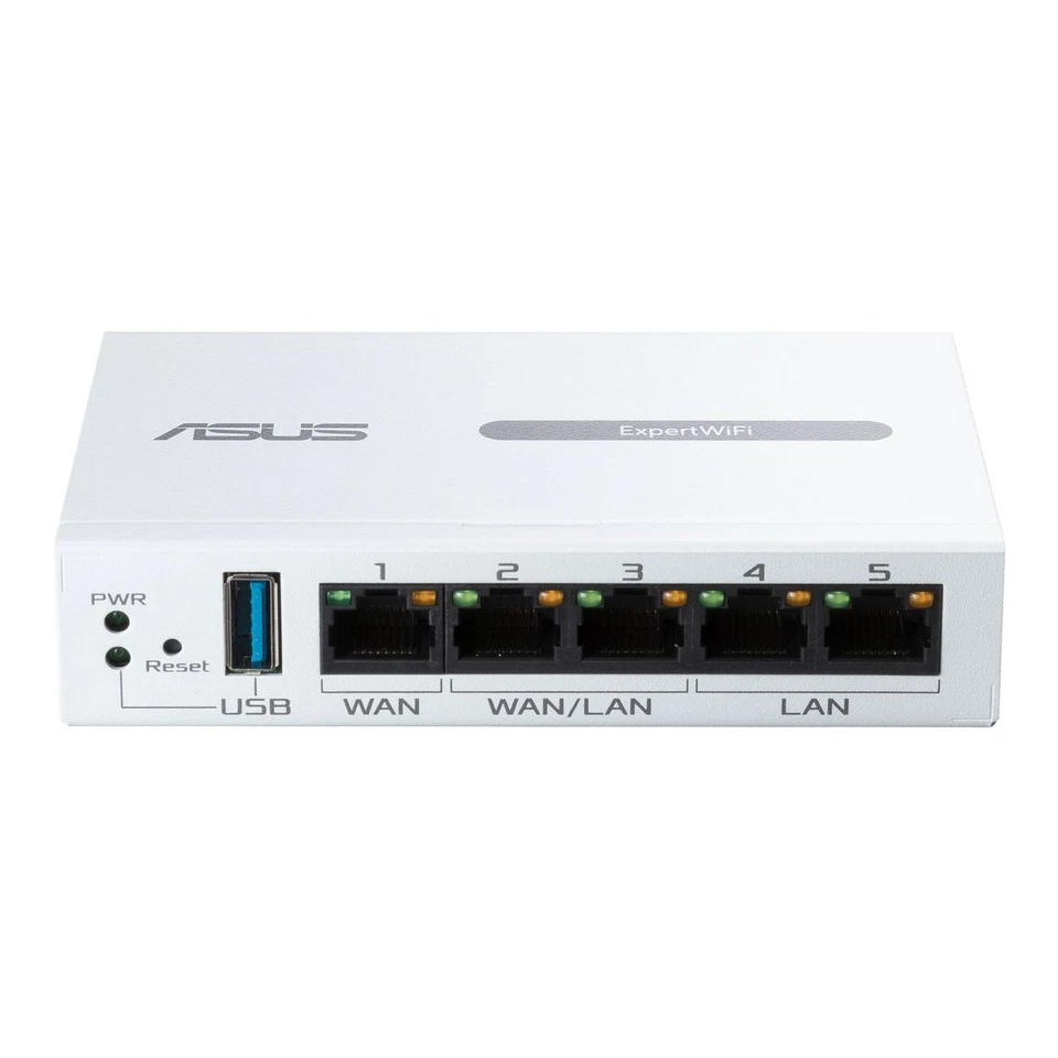 ASUS ExpertWiFi EBG15 Kabelrouter, Ethernet-WAN, Gigabit Ethernet, 4x LAN, 2x WA - Immagine 3 di 4