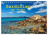 Sardinien - Der Norden (Tischkalender 2027 DIN A5 Quer), Calvendo Monatskalender