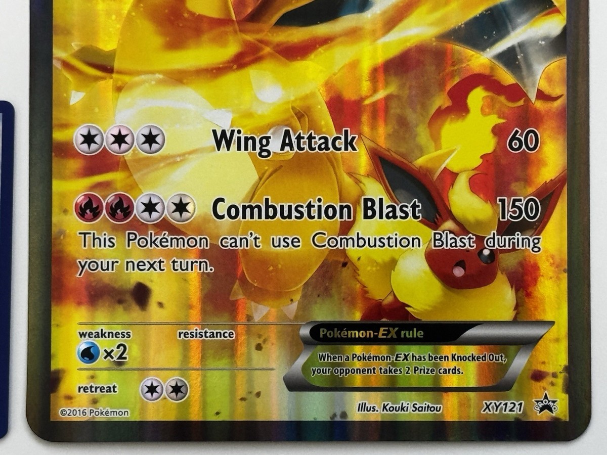 Charizard EX XY121 20th Anniversary Europe Exclusive JUMBO Near