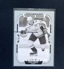 2025-26 O-Pee-Chee Ryan Leonard Marquee Rookie Black & White Variation #547