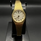 Vintage 80s Timex Q Women's Watch Goldtone 19mm Works BEAUTIFUL CONDITION