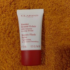 Clarins Iconic Beauty Flash Balm Brightens Tightens Radiance 15ml NEW SEALED 