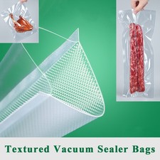 Textured Vacuum Sealer Bags Food Storage Vac Seal Dry Wet Pack Food Saver Pouche