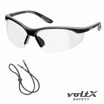 voltX CONSTRUCTOR READERS UV400 Full Lens Magnified Reading Safety Glasses