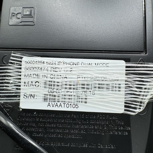 Telefono IP Mitel 5224 (50004894) - Bulk - Foto 5 di 7