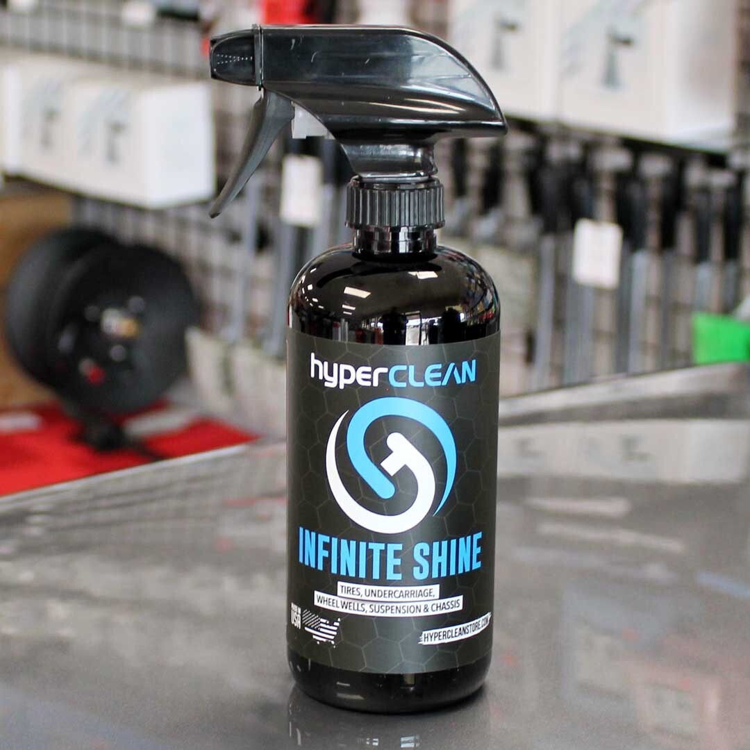 hyperCLEAN Infinite Shine Glossy No Sling Tire Dressing eBay
